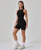 Женский компрессионный комбинезон Nordvik Sculpt-X Pro Черный M - изображение 3