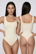 Женское компрессионное боди Nordvik Sculpt-Body Halter-Neck Бежевый XL - изображение 2