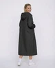 Женский плащ тренч Nordvik Lady Trench Черный S-M - изображение 2