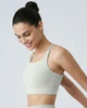 Женский спортивный топ бра Nordvik Luxe-Support Кремовый L - изображение 2