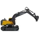 Екскаватор на радіокеруванні Volvo EC160E 1:26 2,4GHz, жовтий Jamara 406311 - зображення 6
