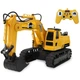 Екскаватор на радіокеруванні S-Matic 2,4GHz, жовтий Jamara 406310 - изображение 1