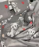 Комплект постільної білизни двоспальний «Love Dog» (Сірий з цуценятами), Бязь GOLD LUX, підковдра 175*215 см, 100% бавовна - зображення 2
