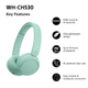 Навушники Sony WH-CH530 Mint (4548736181489) - зображення 3