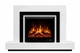 Электрический камин Fireplace Craftsman Tokado White 1500 Вт с порталом, звук потрескивания дров (10080122) - изображение 7
