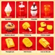 Конструктор еда DK Western Fast Food Creator Expert Фаст-фуд, 18 моделей, 827 деталей, 5025 - изображение 5
