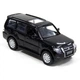 Автомодель металлическая TechnoDrive Mitsubishi Pajero 4WD Turbo черная инерционная 250284 - изображение 10