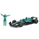 Коллекционная модель Bburago Aston Martin AMR25 Формула-1 2025 с фигуркой 1:24 18-28071 #14 - изображение 2