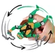 Игровая фигурка TMNT Майки 11.5 см серия Панцирный вихрь с нунчаками 83831 - изображение 3