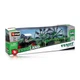 Трактор Bburago Fendt 1050 Vario с роторными граблями масштабная модель 10 см металл/пластик 18-31665 - изображение 9
