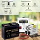 Акумулятор Volt Polska Volt AGM6AKUXAG100 100 Ah з джерелом безперебійного живлення SinusPro 800E - изображение 7