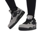 Чоловічі кросівки Air Jordan 4 Retro Grey Black текстиль хутро 44 сірий - изображение 5