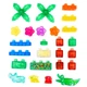 Сенсорний конструктор "Джунглі" Jelly Blox 937532, 25 м'яких елементів - зображення 5