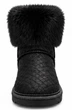 Угги для девочки с мехом и мерцающим эффектом Lulu MAIA LL150010T черный 35 - изображение 5