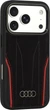 Etui plecki Audi R8 Genuine Leather MagSafe do Apple iPhone 18 Pro/17 Pro Black-Red (AU-TPUPCMIP18P-R8/D3-RD) - obraz 2