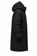 Чоловіча Тепла Чорна Подовжена Зимова Куртка Парка Without Snowman 27 2XL/3XL (8056710) - изображение 4