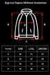 Жіноча Тепла Чорна Подовжена Зимова Куртка Парка Without Snowman 27 L/XL (8056711) - изображение 7