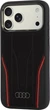 Etui plecki Audi R8 Genuine Leather MagSafe do Apple iPhone 18 Pro Max/17 Pro Max Black-Red (AU-TPUPCMIP18PM-R8/D3-RD) - obraz 3