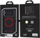 Etui plecki Audi RSQ Carbon Fiber Sport Red Circle MagSafe do Apple iPhone 18 Pro/17 Pro Black (AUS-TPUPCMIP18P-RSQ/D5-BK) - obraz 4