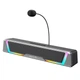 Игровая колонка SOUNDBAR HAVIT SK221 6W USB+BT RGB Black+Gray - изображение 1