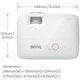 Проектор BENQ TH671S DLP 3000 люмен 1920x1080 короткофокусный для дома Белый (9H.JGY77.1HE) - изображение 8