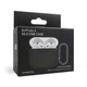 Силиконовый чехол для Apple AirPods 4 Slim с карабином серый Lavender Grey - изображение 5
