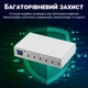 Мультизарядное устройство Addap MCS-X6P 6 портов Type-C зарядная станция PD 3.0 140 Вт белое - изображение 10