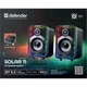 Компьютерные колонки Defender Solar 11 2.0 10W Bluetooth 5.3 RGB подсветкка USB Black (65811) - изображение 8