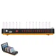 Мультизарядная док-станция с органайзером на 15 USB портов Addap MCS-815 100 Вт чёрная - изображение 3
