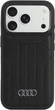 Etui plecki Audi Synthetic Leather Case MagSafe do Apple iPhone 18 Pro/17 Pro Black (AU-TPUPCMIP18P-Q5/D1-BK) - obraz 1