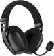 Навушники Hator Hyperpunk 3X Hi-Res Wireless, Black, Bluetooth, 2.4 ГГц, USB Type-C, знімний мікрофон, 16 Ом, 115 дБ, радіус дії до 10 м, кабель 1.3 м, час роботи до 70 год (ESH14) - изображение 1
