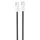 Дата кабель Hoco X104 Source 60W Type-C to Type-C (2m) Black - зображення 1