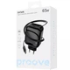 СЗП Proove Fixtape GaN 65 W (1USB-C) + висувний кабель Type-C Black - зображення 4