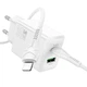 СЗУ Hoco N71 Nuevo PD30W+QC3.0 (1USB-A/1C) + кабель Type-C to Lightning White - зображення 2