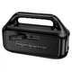 Портативна колонка HOCO HC47 Delight 30 Вт Bluetooth 6.0, FM-радіо, TWS, IPX4, LED-підсвітка, до 3 год Black - изображение 4