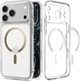 Etui plecki Spigen Ultra Hybrid MagSafe Case do Apple iPhone 18 Pro Max/17 Pro Max Transparent Gold (ACS12120) - obraz 2