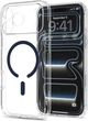 Etui plecki Spigen Ultra Hybrid MagSafe Case do Apple iPhone 18 Pro Max/17 Pro Max Clear Navy Blue (ACS12121) - obraz 3