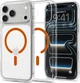Etui plecki Spigen Ultra Hybrid MagSafe Case do Apple iPhone 18 Pro Max/17 Pro Max Transparent Orange (ACS12122) - obraz 1