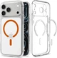Etui plecki Spigen Ultra Hybrid MagSafe Case do Apple iPhone 18 Pro Max/17 Pro Max Transparent Orange (ACS12122) - obraz 2