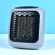 Мини-электрообогреватель 800 Вт с пультом управления и LED дисплеем Handy Heater Turbo серый - изображение 1