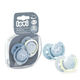 Пустышка силиконовая динамическая LOVI 22/900boy Baby Shower Boy 0-2 мес 2 шт - изображение 1