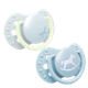 Пустышка силиконовая динамическая LOVI 22/900boy Baby Shower Boy 0-2 мес 2 шт - изображение 3