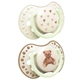 Пустышка силиконовая динамическая LOVI Teddy Love 6-18 мес, 2 шт - изображение 1