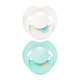Пустышка силиконовая динамическая LOVI Prime Lagoon/Mint Cream от 0 до 6 месяцев 2 шт (34/451) - изображение 2