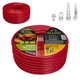 Поливочный шланг Alloid Pro армированный, 3-слойный, SCARLET BUTTERFLY, 3/4", 30м (WH-67672) Alloid WH-67672 1093058 - изображение 6