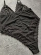 Черное кружевное женское боди Matalan р. XL - изображение 4