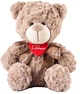 Maskotka WoodyLand Lumpin Miś z kokardą 36 cm 94002 40028 (8591864940028) - obraz 1