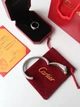 Каблучка Cartier срібляста Картьє Пантера (213) - изображение 6