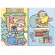 Аква-розмальовка з водним маркером Apelsin Creative Magic water A4 Santa's Colors (НТ-43-02) - изображение 2