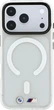Etui na smartfon Apple iPhone 18 Pro/17 Pro BMW M IML Frosted Metal Logo & Trims MagSafe Transparent (BMHMP18L26HTFMILH) - obraz 2